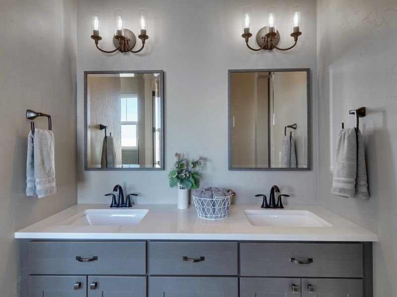 Elegant Double Vanity