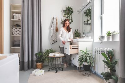 Master Bath Storage Solutions